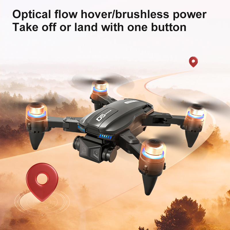 D5 Borstelloos groot scherm Li - Drone Arm recensie en prijs