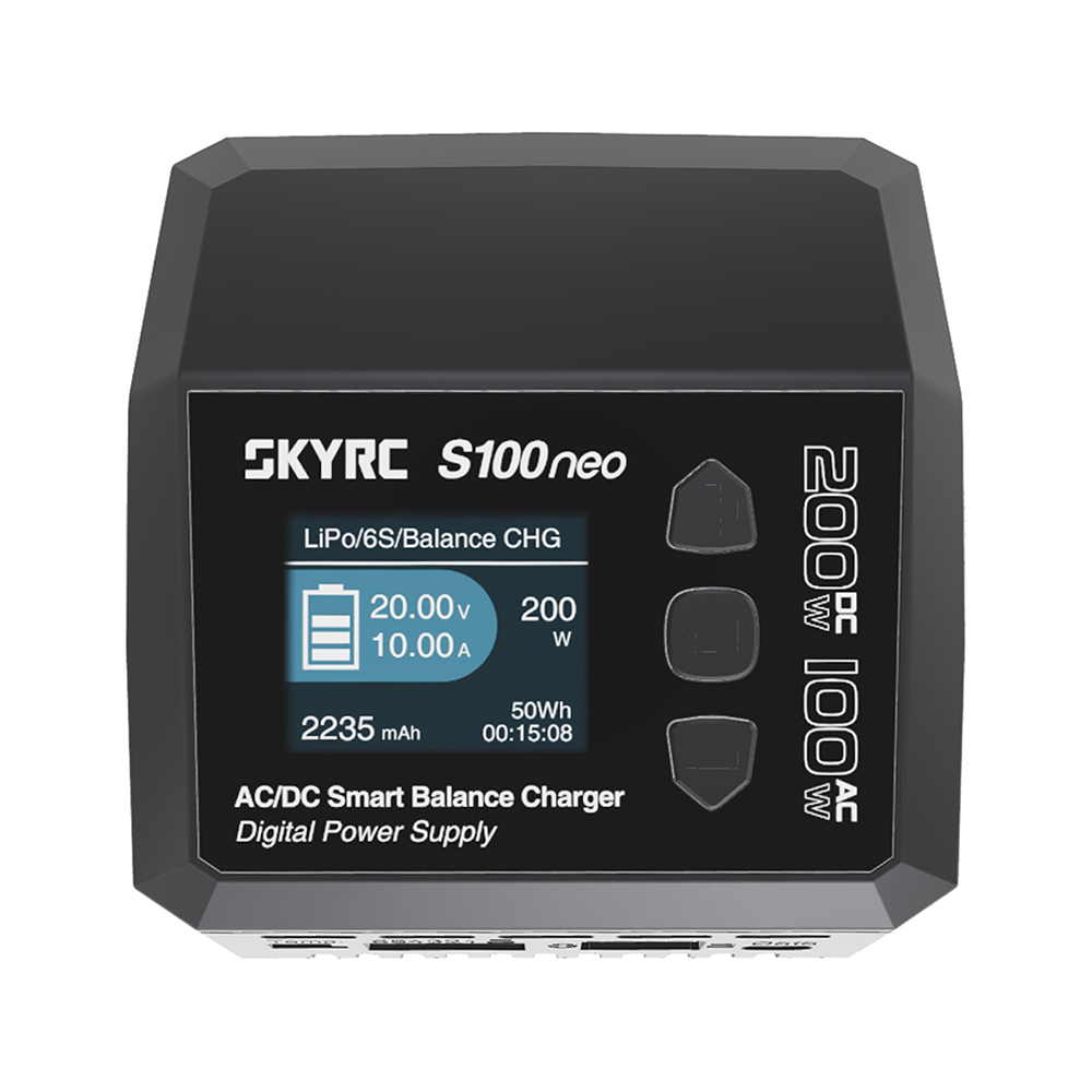 SkyRC S100neo Balanslader AC/D - Drone Charger recensie en prijs